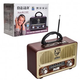 رادیو اسپیکردار رم و فلش خور مییر (MEIER) مدل M-111BT