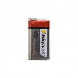 باتری کتابی گیگاسل (Gigacell) مدل ULTRA Heavy Duty 6F22-1S 9V (شیرینگ)