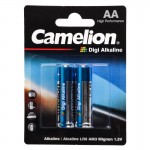 باتری قلمی کملیون (Camelion) مدل Digi Alkaline LR6-BP2DG AM3 Mignon 1.5V AA (کارتی 2 تایی)