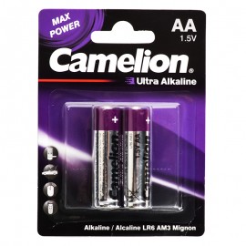 باتری قلمی کملیون (Camelion) مدل Ultra Alkaline LR6-BP2UT AM3 Mignon 1.5V AA (کارتی 2 تایی)