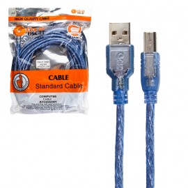 کابل پرینتر USB 2.0 شیلددار گلد اسکار (GOLD oscar) طول 10 متر