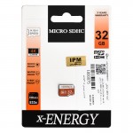 رم موبایل ایکس انرژی (x-ENERGY) مدل 32GB MicroSDHC 100MB/s 533X