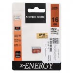 رم موبایل ایکس انرژی (x-ENERGY) مدل 16GB MicroSDHC 100MB/s 533X