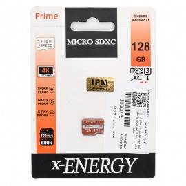 رم موبایل ایکس انرژی (x-ENERGY) مدل 128GB MicroSDXC 100MB/s 600X
