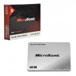 هارد SSD اینترنال 2.5 اینچی میکروسونیک (MicroSonic) مدل BLACK PANTHER 6GB/S ظرفیت 512GB گارانتی IPM