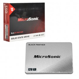 هارد SSD اینترنال 2.5 اینچی میکروسونیک (MicroSonic) مدل BLACK PANTHER 6GB/S ظرفیت 128GB گارانتی IPM
