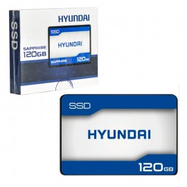هارد SSD اینترنال 2.5 اینچی هیوندای (HYUNDAI) مدل SAPPHIRE 6GB/S ظرفیت 120GB گارانتی IPM