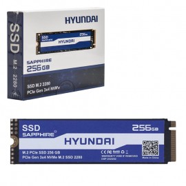 هارد SSD اینترنال M.2 2280 PCIe Gen 3*4 NVME هیوندای (HYUNDAI) مدل SAPPHIRE ظرفیت 256GB گارانتی IPM