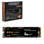 هارد SSD اینترنال M.2 2280 PCIe Gen 3*4 NVME ایکس انرژی (x-ENERGY) مدل FALCON ظرفیت 256GB گارانتی IPM