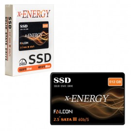 هارد SSD اینترنال 2.5 اینچی ایکس انرژی (x-ENERGY) مدل FALCON 6GB/S ظرفیت 512GB گارانتی IPM