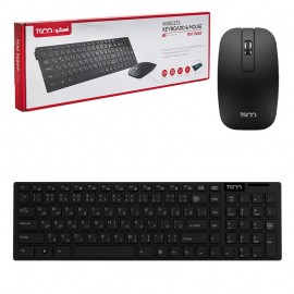 کیبورد و موس بی سیم + کاور کیبورد تسکو (TSCO) مدل TKM 7026W