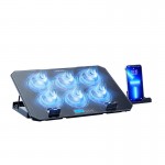 فن لپ تاپ LED RGB + هولدر موبایل تسکو (TSCO) مدل TCLP3112