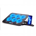 فن لپ تاپ LED RGB + هولدر موبایل تسکو (TSCO) مدل TCLP3112
