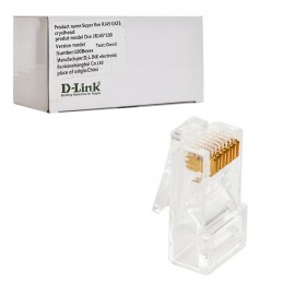 بسته 100 عددی سوکت شبکه CAT6 UTP دی لینک (D-LINK)