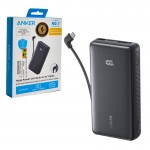 پاوربانک + کابل همراه انکر (ANKER) مدل Zolo A110E ظرفیت 20000mAh گارانتی ایستا