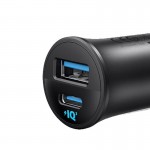 شارژر فندکی 30 وات دو پورت انکر (ANKER) مدل A2741 گارانتی ایستا