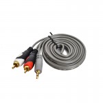کابل 2 به 1 صدا (AUX) اورنج (Orange) طول 1.5 متر