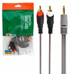 کابل 2 به 1 صدا (AUX) اورنج (Orange) طول 1.5 متر