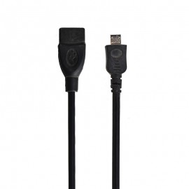 کابل اندروید (MicroUSB To USB-A) طول 0.3 متر (بدون پک)