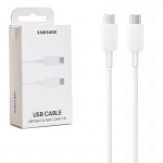 کابل تایپ سی به تایپ سی (Type-C To Type-C) سامسونگ (Samsung) طول 1 متر مدل EP-DN975BWEGWW گارانتی آسان سرویس