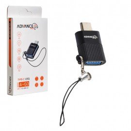تبدیل OTG (USB-A To Type-C) ادونس (ADVANCE) مدل A-G3