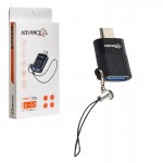 تبدیل OTG (USB-A To Type-C) ادونس (ADVANCE) مدل A-G3