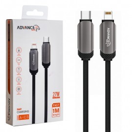کابل تایپ سی به آیفون (Type-C To Lightning) ادونس (ADVANCE) طول 1 متر مدل A-C3