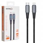 کابل تایپ سی به آیفون (Type-C To Lightning) ادونس (ADVANCE) طول 1 متر مدل A-C4
