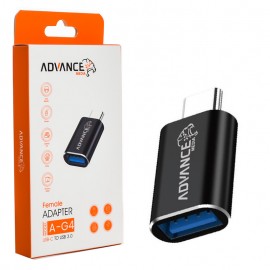 تبدیل OTG (USB-A To Type-C) ادونس (ADVANCE) مدل A-G4