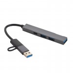 هاب 4 پورت USB 3.0 و رابط تایپ سی ادونس (ADVANCE) مدل A-G10