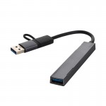 هاب 4 پورت USB 3.0 و رابط تایپ سی ادونس (ADVANCE) مدل A-G10