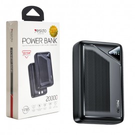 پاوربانک + 2 کابل همراه یسیدو (Yesido) مدل YP85 ظرفیت 20000mAh