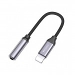 کابل تبدیل لایتنینگ به جک 3.5 میلیمتری صدا (Lightning To Aux) یسیدو (Yesido) طول 12 سانتیمتر مدل YAU21