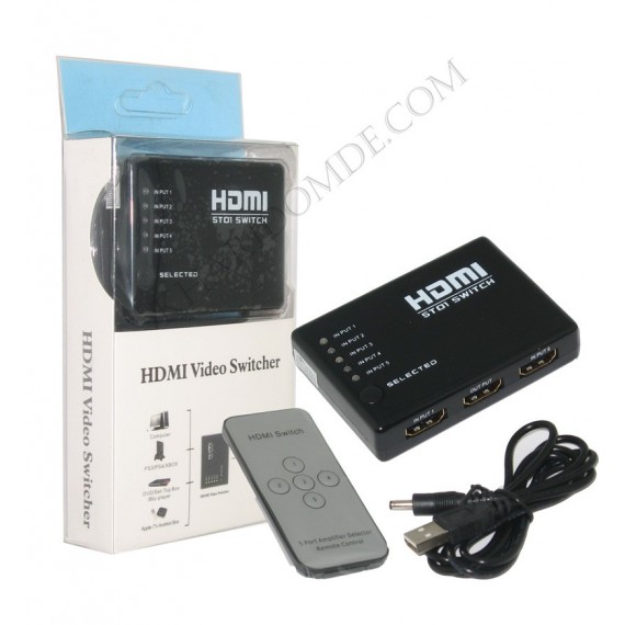 HDMI سوئیچ 5 پورت Wipro