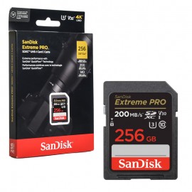 رم دوربین (SDXC) سن دیسک (SanDisk) مدل 256GB Extreme Pro 200MB/S گارانتی سورین