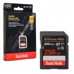 رم دوربین (SDXC) سن دیسک (SanDisk) مدل 256GB Extreme Pro 200MB/S گارانتی سورین