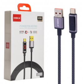 کابل تایپ سی (Type-C) هیسکا (HISKA) طول 1 متر مدل LX-21AC