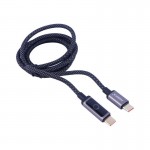 کابل تایپ سی به تایپ سی (Type-C To Type-C) هیسکا (HISKA) طول 1 متر مدل LX-21CC