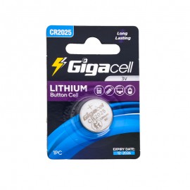 باتری سکه ای گیگاسل (Gigacell) مدل CR2025 3V