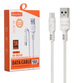 کابل تایپ سی (Type-C) ابودوس (Abodos) طول 1 متر مدل AS-DS33C