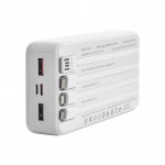 پاوربانک + 4 کابل همراه ابودوس (Abodos) مدل AS-PS63 ظرفیت 20000mAh