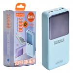 پاوربانک + 4 کابل همراه ابودوس (Abodos) مدل AS-PS63 ظرفیت 20000mAh