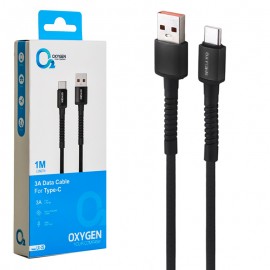 کابل تایپ سی (Type-C) اکسیژن (OXYGEN) طول 1 متر مدل LX-25