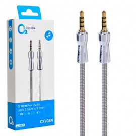 کابل 1 به 1 صدا (AUX) اکسیژن (OXYGEN) طول 1 متر مدل AUX-01