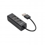 هاب 4 پورت USB 2.0 ایکس پی (XP) طول 10 سانتیمتر مدل XP-H827U