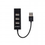 هاب 4 پورت USB 2.0 ایکس پی (XP) طول 10 سانتیمتر مدل XP-H827U