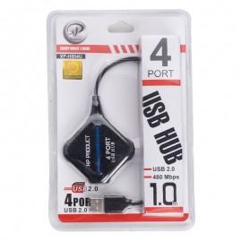 هاب 4 پورت USB 2.0 ایکس پی (XP) طول 1 متر مدل XP-H804U