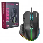 موس گیمینگ سیم دار LED RGB میتسوشیدا (MITSUSHIDA) مدل KC-T90