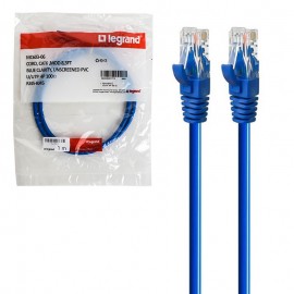 کابل شبکه CAT6 لگراند (Legrand) طول 1 متر مدل MC603-06