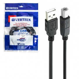 کابل پرینتر USB 2.0 ورتکس (VERTEEX) طول 3 متر